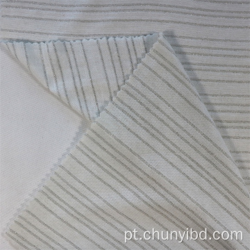 Bom design poly90% lx10% elástico e listras macias Padrão de tecido de filigreework para peças para roupas